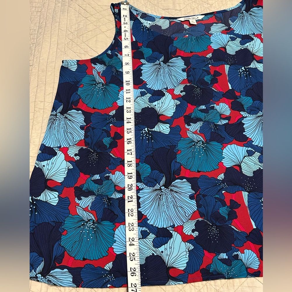 Set of 3 - The Pioneer Woman Floral and Solid Tank Tops - Picture 10 of 10